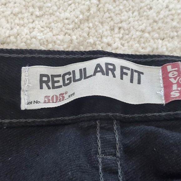 LEVIS 5051 Men's Size 36X30 Black Jeans Straight Leg Reegular Fit NWTGS - Picture 14 of 16